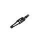 Colgante de Metal Zamak Esqueleto 9x36mm