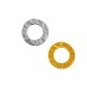 Pendentif rond en Zamak 27 mm