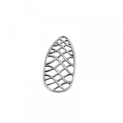 Pendentif en Zamak Ovale Irrégulier 15 x 29 mm