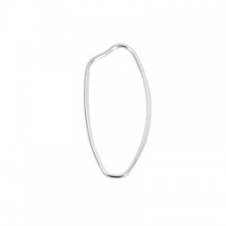 Pendentif Irrégulier en Zamak 24 x 61 mm
