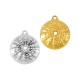 Zamak Pendant Sea Urchin 25mm