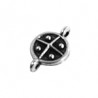 999° Silver Antique Plated/ 5µm