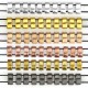 Pasador de Metal Zamak Doble 3x6.4mm/3.6mm (Ø1mm)