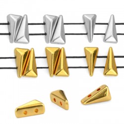 Μεταλλικό Ζάμακ Χυτό Στοιχείο Περαστό 5x8mm/4mm Ø1mm
