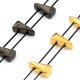 Entrepieza Pasador de Metal Zamak 5x8mm/4mm (Ø 1mm)