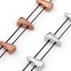 Μεταλλικό Ζάμακ Χυτό Στοιχείο Περαστό 5x8mm/4mm Ø1mm