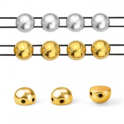 Μεταλλικό Ζάμακ Χυτό Στρογγυλό Περαστό 6mm/4mm Ø1mm