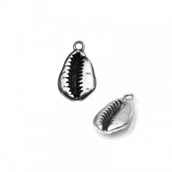 Pendentif en Zamak Coquillage 20 x 28 mm