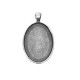 Zamak Pendant Oval Setting 28x37mm int. 25x35mm