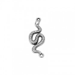 Zamak Pendant Snake 15x34mm