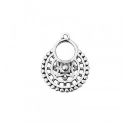 Pendentif en Zamak Ethnic 25 x 28 mm