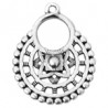 999° Silver Antique Plated/ 5µm