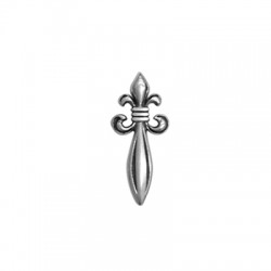 Curseur en Zamak épée 17 x 39 mm Ø 2.2 mm