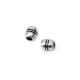 Zamak Bead Oval 9x12mm Ø2.6mm