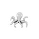 Perle en Zamak Pieuvre 16 x 14 mm Ø 1.7 mm