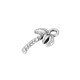 Breloque en Zamak « Palmier » 10 x 14 mm