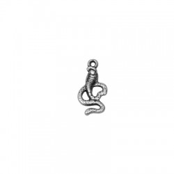 Zamak Charm Cobra 9x15mm