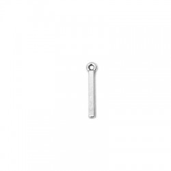 Barre Pendentif en Zamak 17 x 2 mm