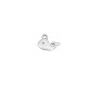 Breloque Baleine en Zamak 16 x 8 mm