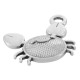 Breloque en Zamak Crabe 18 x 14 mm