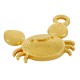 Zamak Charm Crab 18x14mm