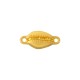 Connettore in Metallo Zama Conchiglia 9x14mm