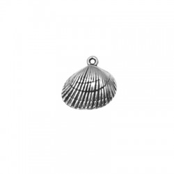 Breloque Coquillage en Zamak 19 x 16 mm