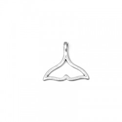 Pendentif en Zamak Queue de Dauphin 32 x 28 mm