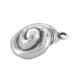 Ciondolo in Metallo Zama Conchiglia 15x18mm