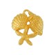 Zamak Charm Shell Starfish 20x21mm