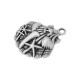 Zamak Pendant Shell 24x23mm