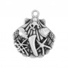 999° Silver Antique Plated/ 5µm
