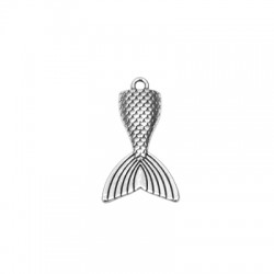 Zamak Pendant Fish Tail 19x28mm
