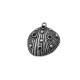 Pendentif en Zamak en Forme de Coquillage 27 x 26 mm