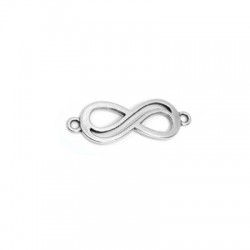 Connettore in Metallo Zama Simbolo Infinito 27x11mm