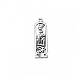 Zamak Pendant Pharaoh 12x34mm