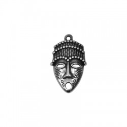 Ciondolo in Metallo Zama Maschera 20x30mm