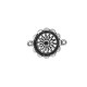 Zamak Connector Round Flower 21mm