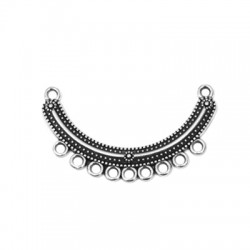 Barre de Connexion en Zamak avec Boucles 55 x 30 mm