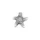 Pasador de Metal Zamak Estrella de Mar 10mm (Ø1.5mm)