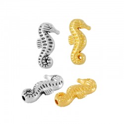 Passante in Metallo Zama Cavalluccio Marino 7x15mm (Ø 1.6mm)