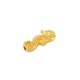 Perle en Zamak Hippocampe 7 x 15 mm Ø 1.6 mm