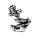 Perle en Zamak Ancre 13 x 18 mm Ø 1.8 mm