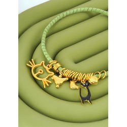 Charm Oiseau en Zamak 9 x 8 mm