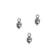Zamak Charm Acorn 7x9mm