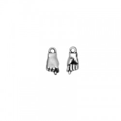 Colgante de Metal Zamak Mano 7x12mm