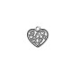 Colgante de Metal Zamak Corazón 19x17mm
