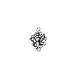 Zamak Connector Flower 15mm