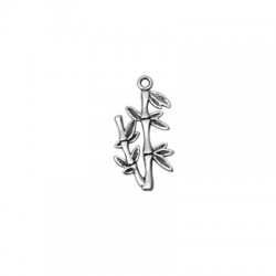 Pendentif en Zamak Branche D'Arbre 15 x 25 mm