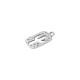 Pendentif en Zamak Cactus Rectangulaire 12 x 20 mm